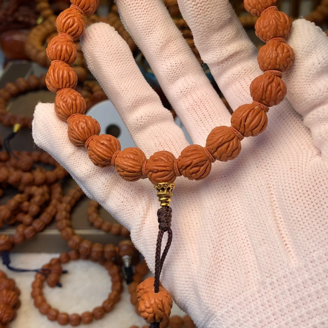 手串桃核秦岭龙纹