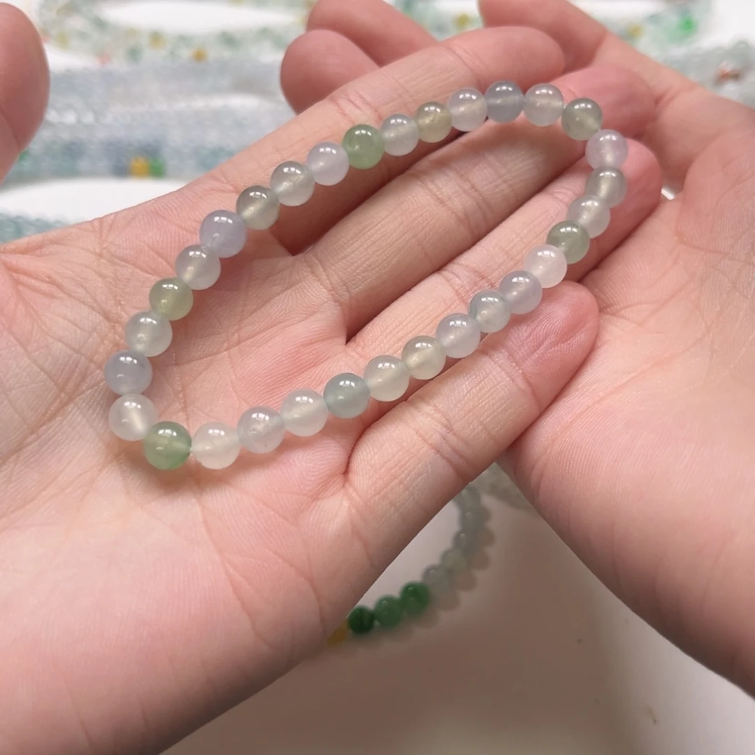 未镶嵌手串翡翠缅甸翡翠