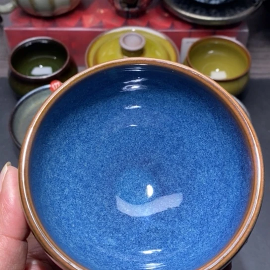 茶盏建盏主人杯茶壶盖碗品茗杯