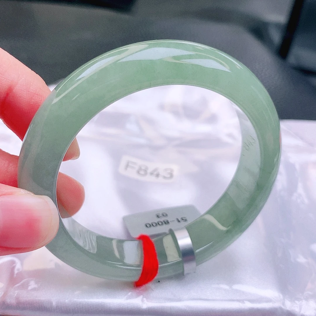 翡翠未镶嵌手镯缅甸天然a货翡翠手镯