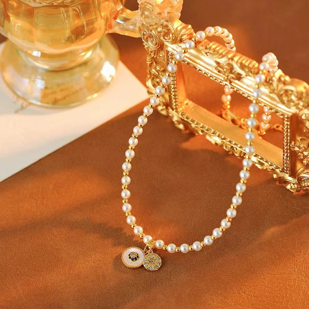 铜合金项链 d098-法★【海神守护】春K爱丽丝 百搭项链