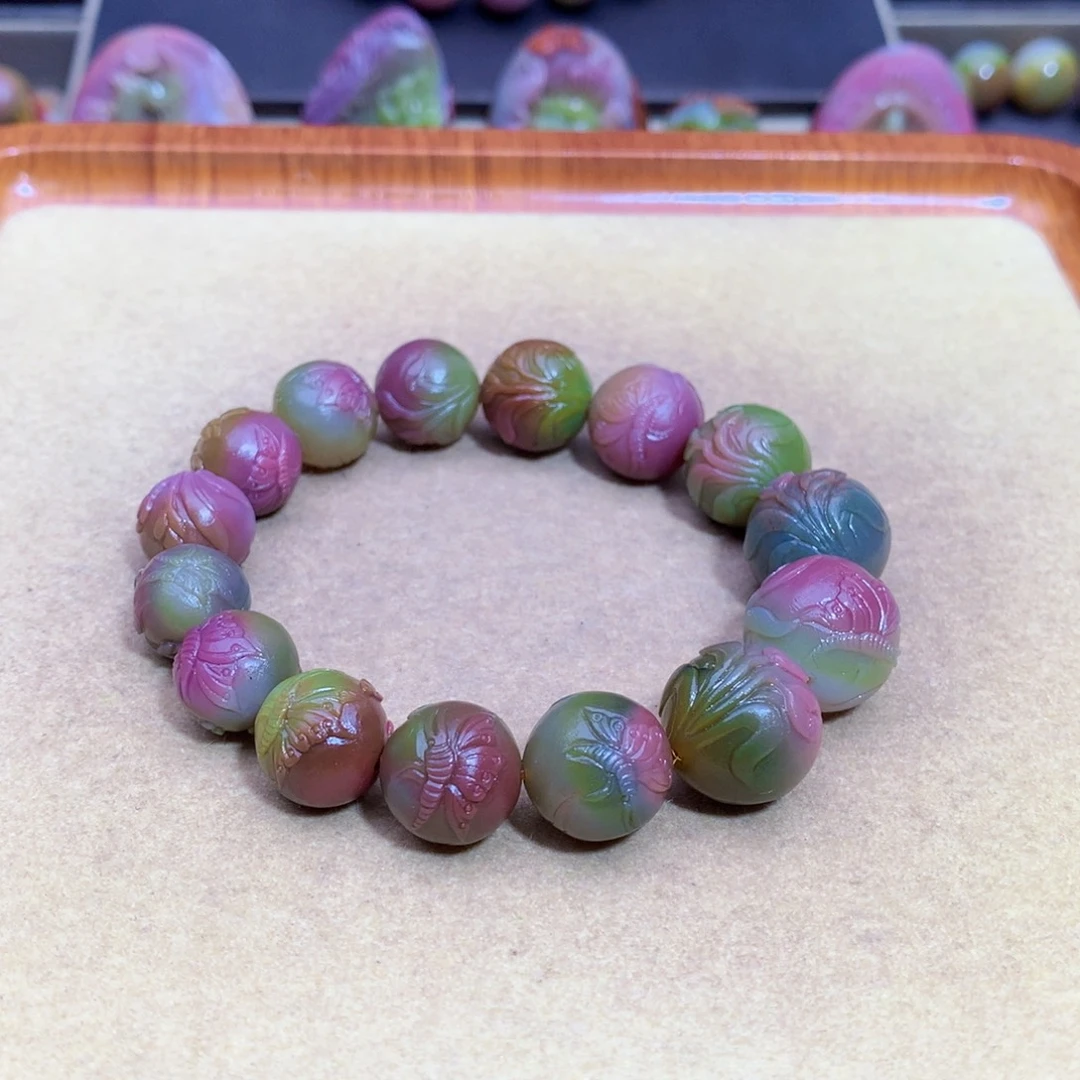 玛瑙未镶嵌手链盐源