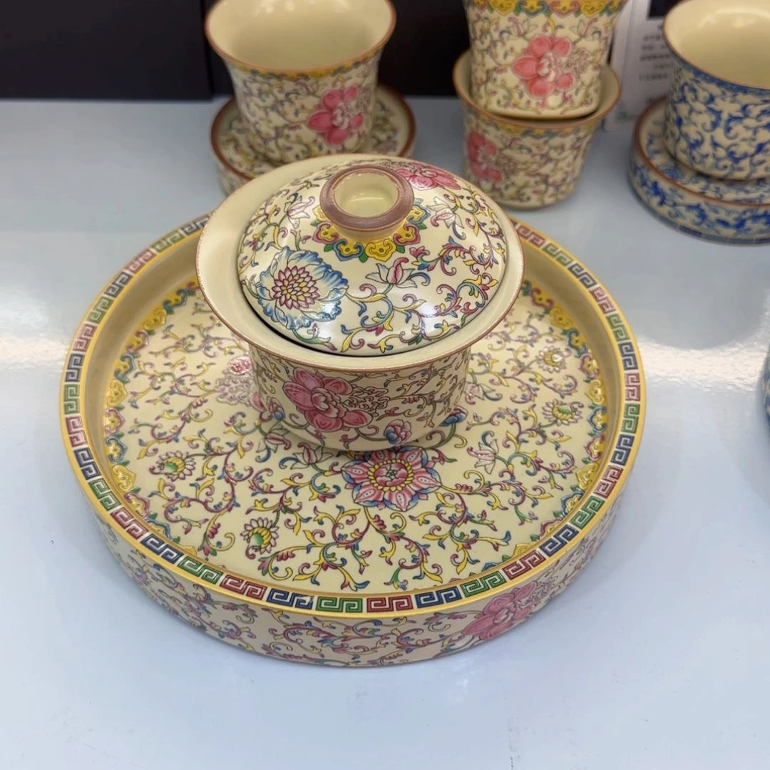 这些盖碗真好看！！！