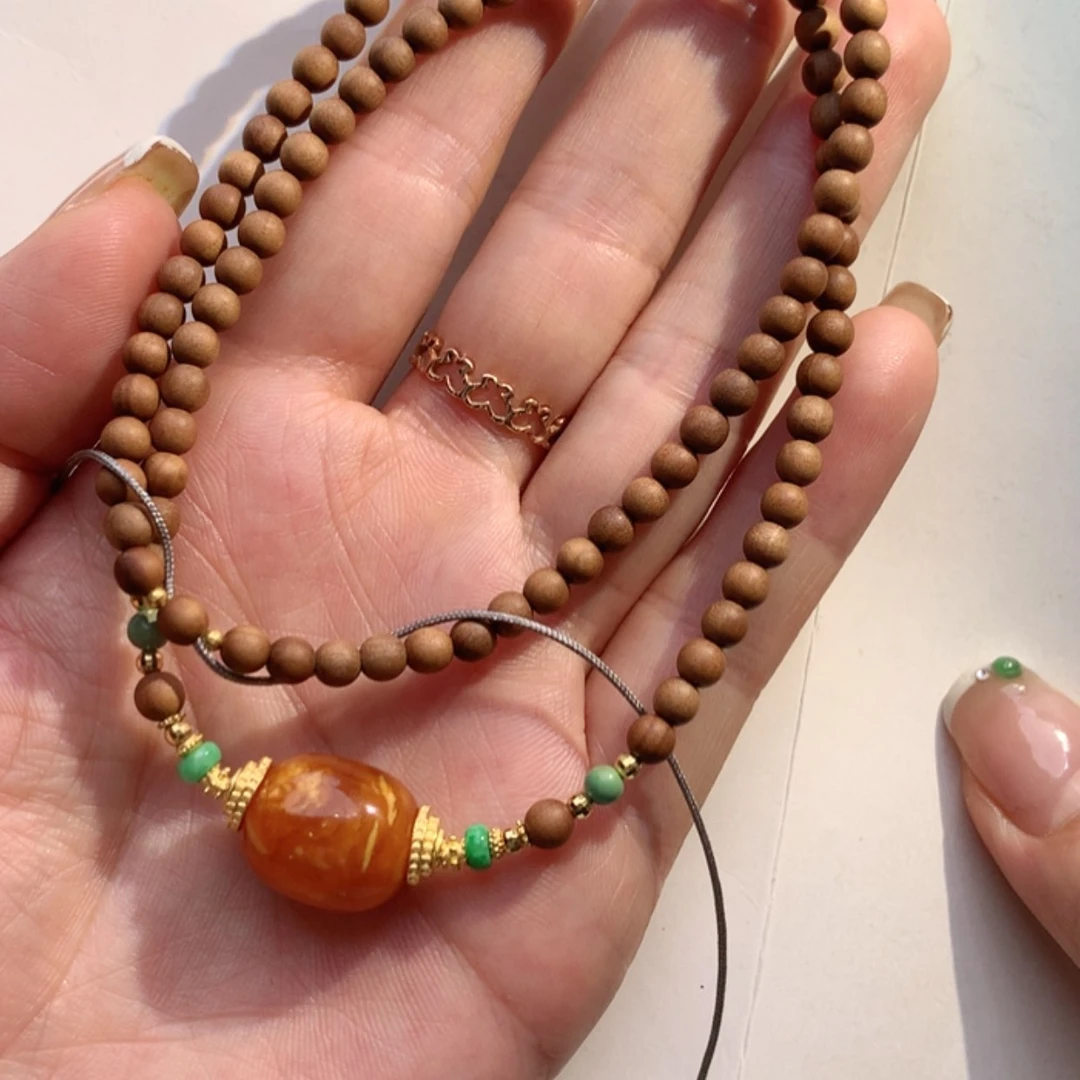 【闪购商品】檀香木手串未镶嵌老山檀多圈