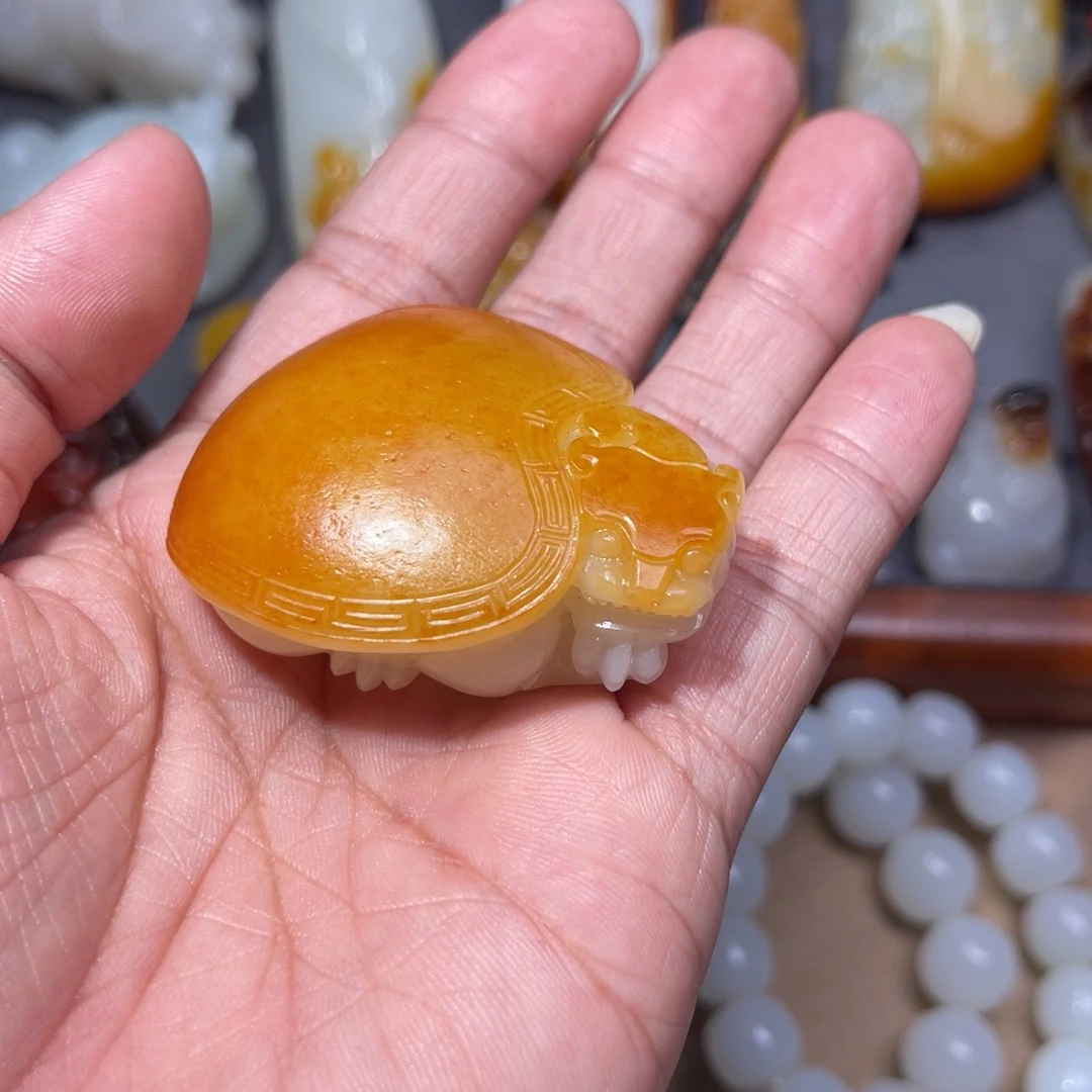 和田玉挂件未镶嵌陈*