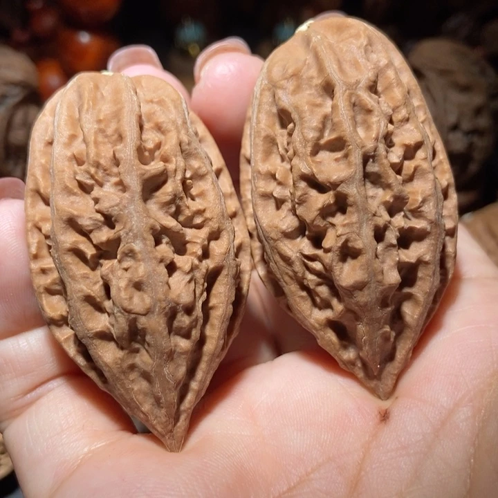 把件文玩核桃东北楸子小雪7