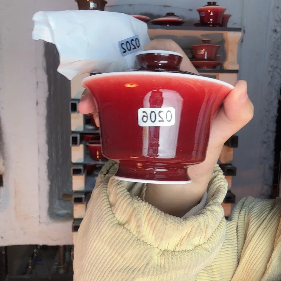 瓷片景德镇郎红陶瓷