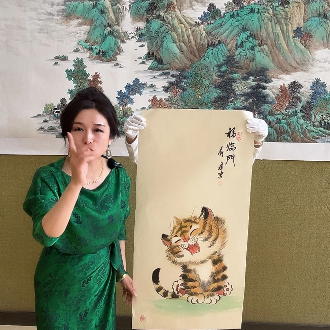 国画艺术家国画作品