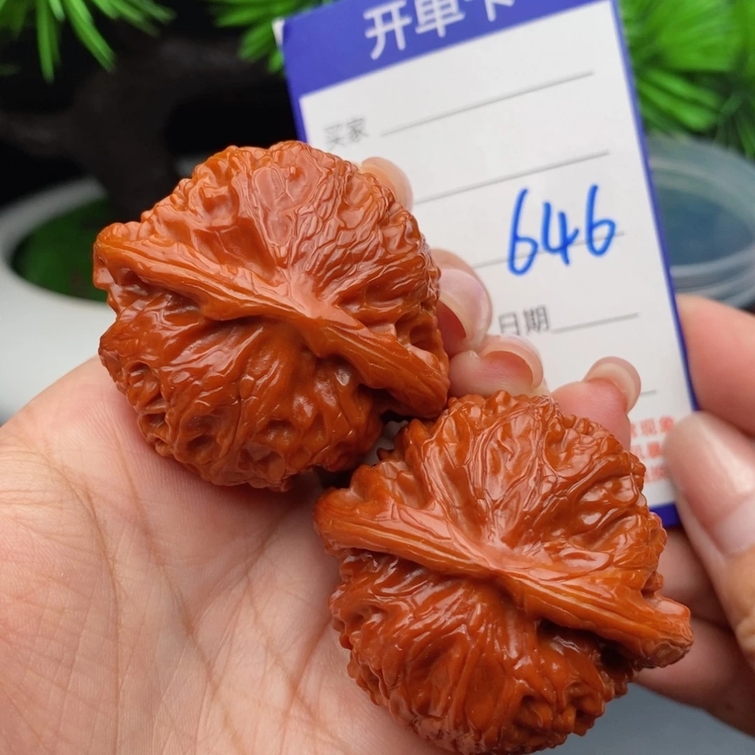 文玩核桃把件44宫灯646