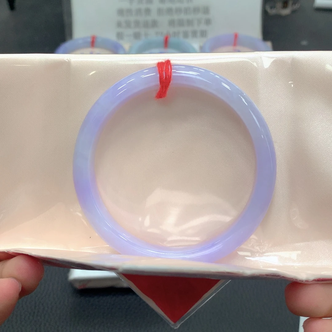 翡翠未镶嵌手镯61正