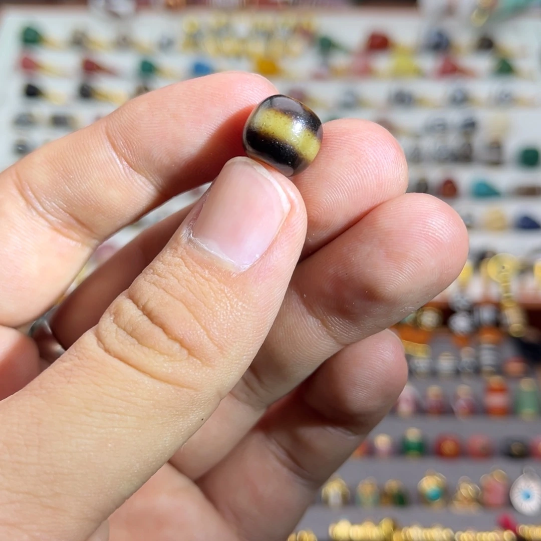 玛瑙/玉髓未镶嵌单珠10✖️9