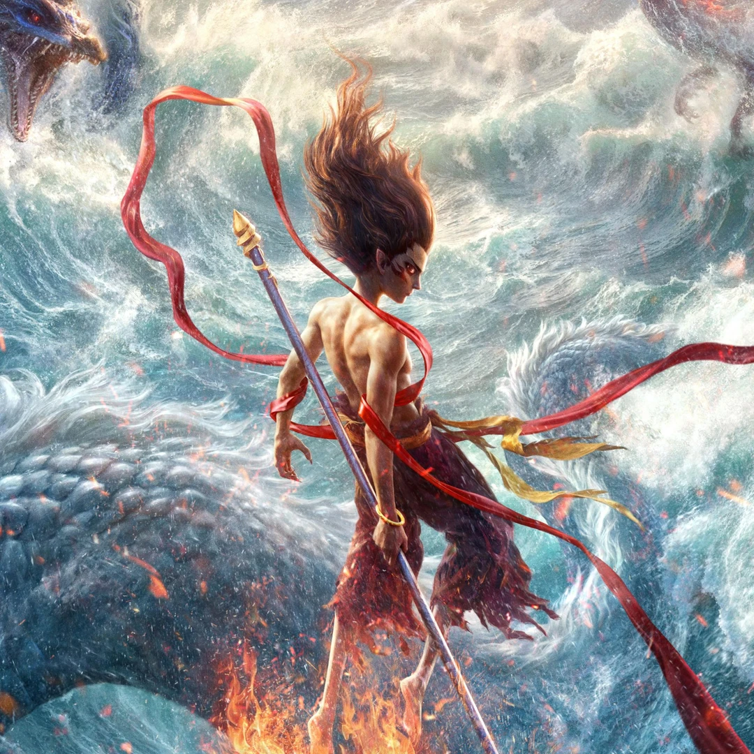 插队专属链接哪吒亚克力水晶砖