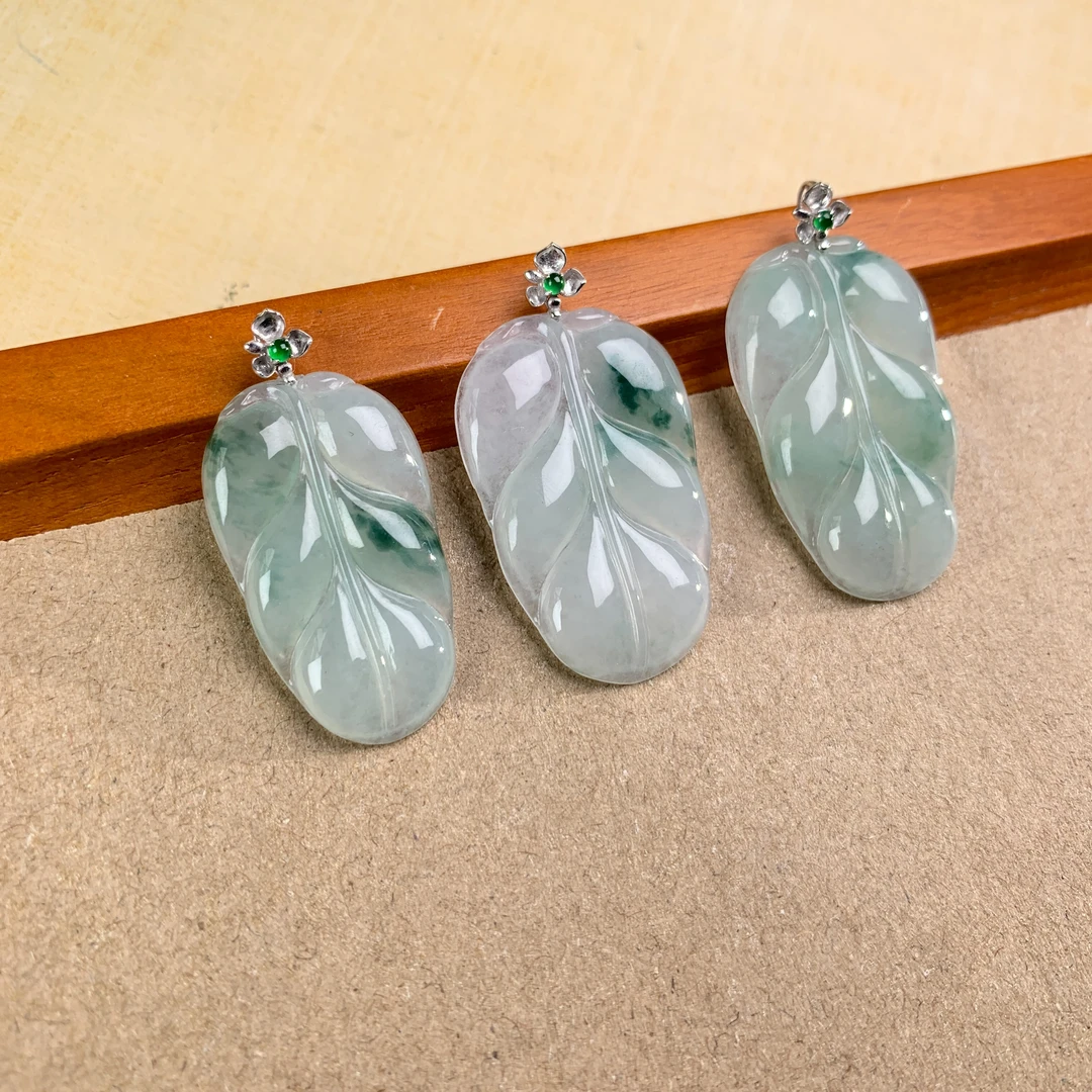 〖刘思懿〗翡翠叶子|501-14156|多样性发一件