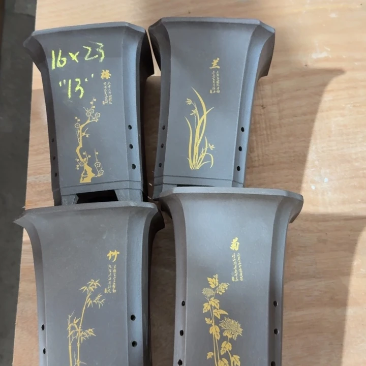 紫砂花盆23/16/13