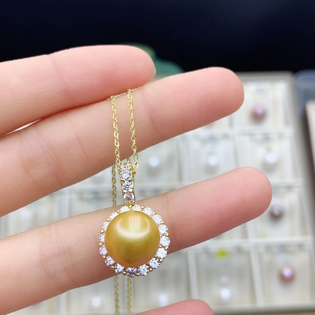 淡水珍珠颈饰合金