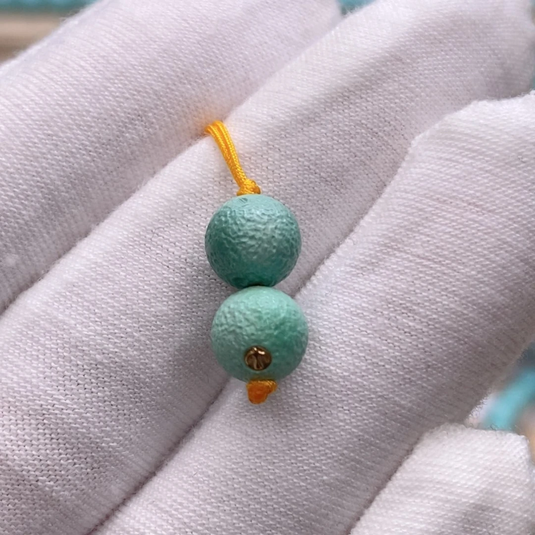 绿松石未镶嵌珠宝奇石7.2mm