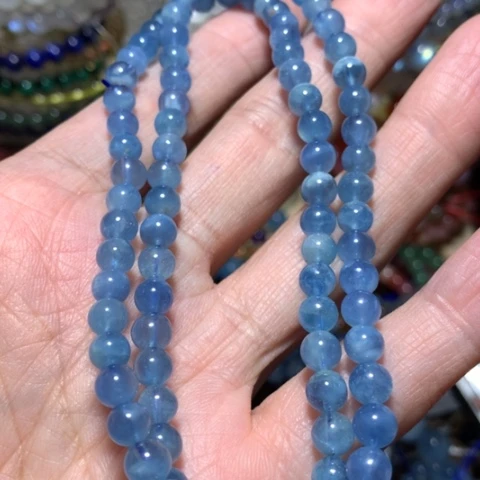 水晶手串未镶嵌S****i6mm三圈手串300