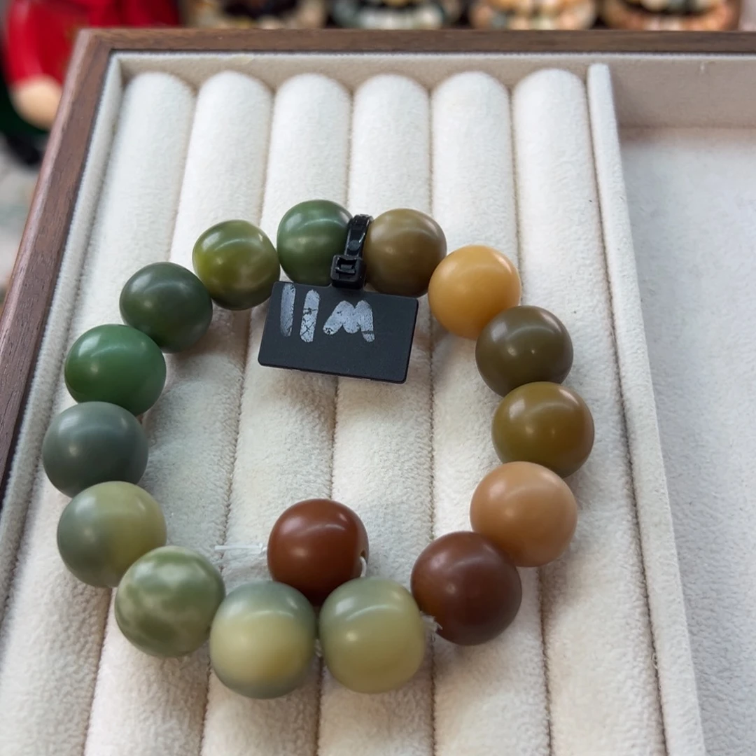 菩提根/象牙果手串卡16苹果干磨微瑕11