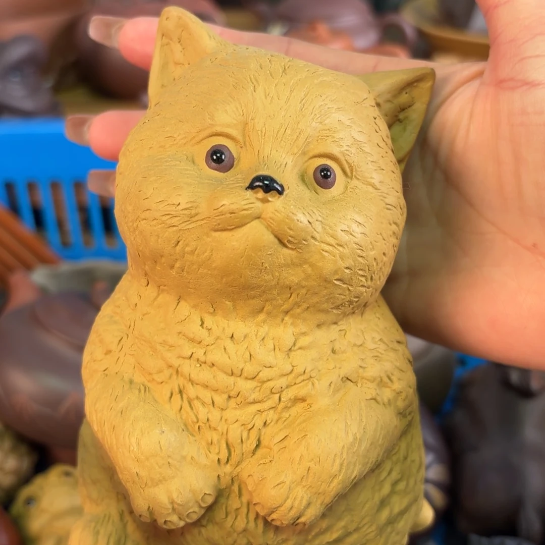 紫砂茶宠微瑕尾货听清再拍