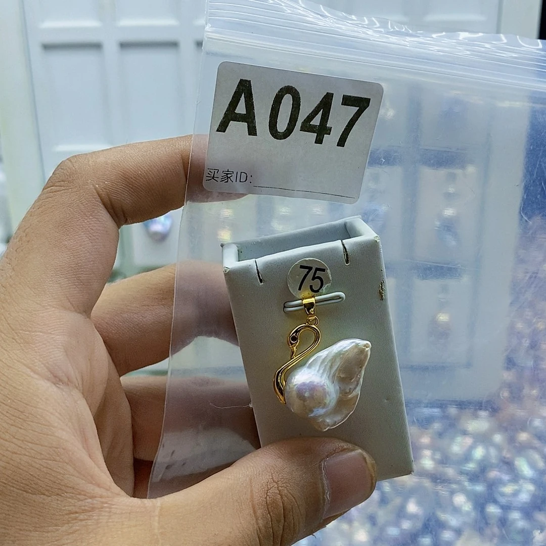 颈饰合金淡水珍珠