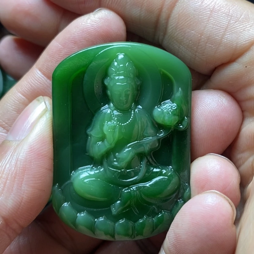 【闪购商品】和田玉（碧玉）挂件未镶嵌