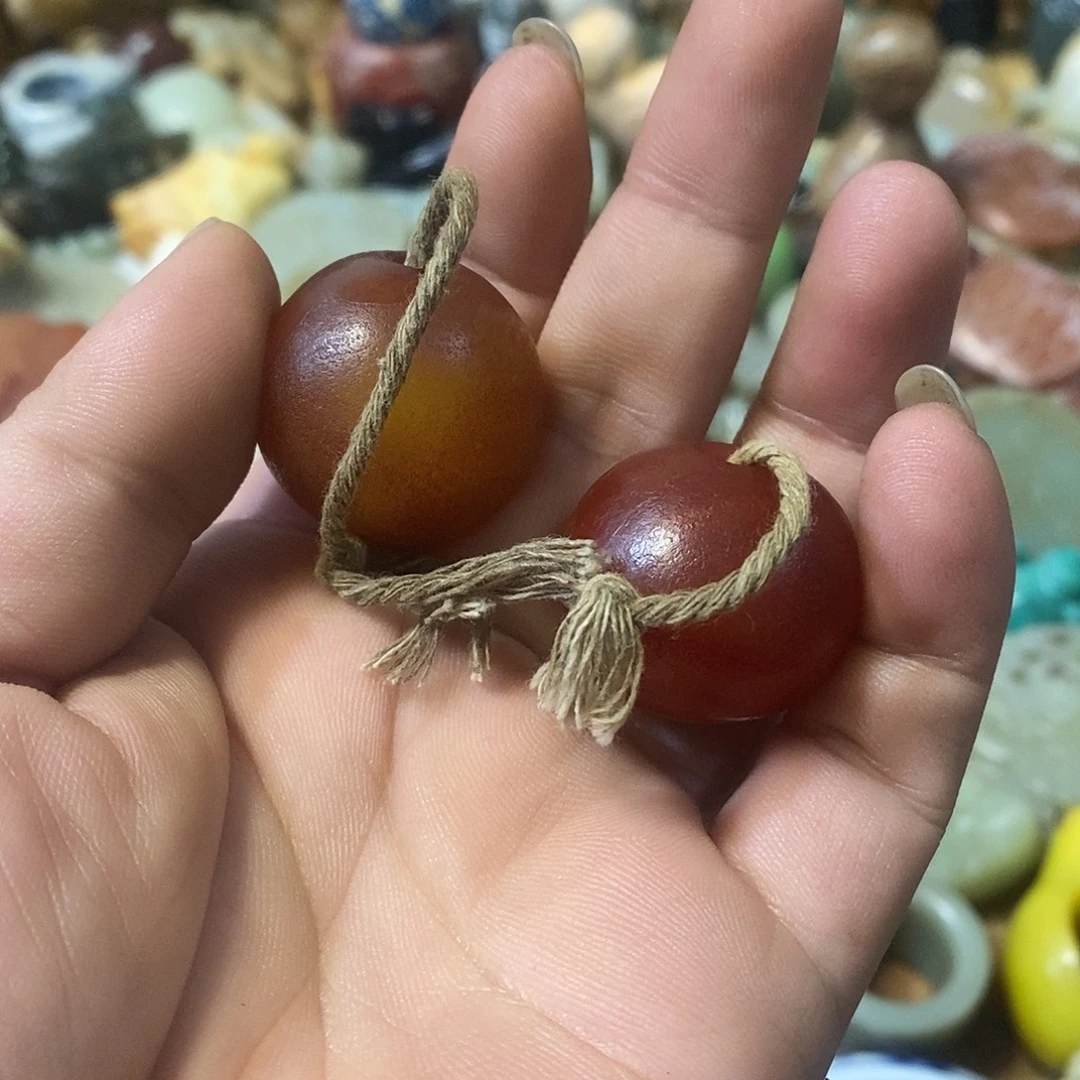 心***愿和田玉（糖玉）未镶嵌挂件