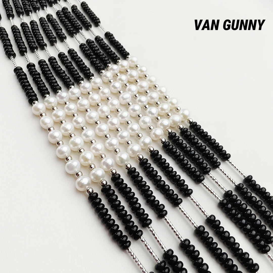 链子925银 【空白格】45cm原创小众珠宝百搭休闲酷帅黑色中性项链