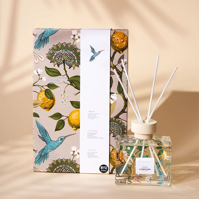 花鸟系列高级藤条室内无火香薰