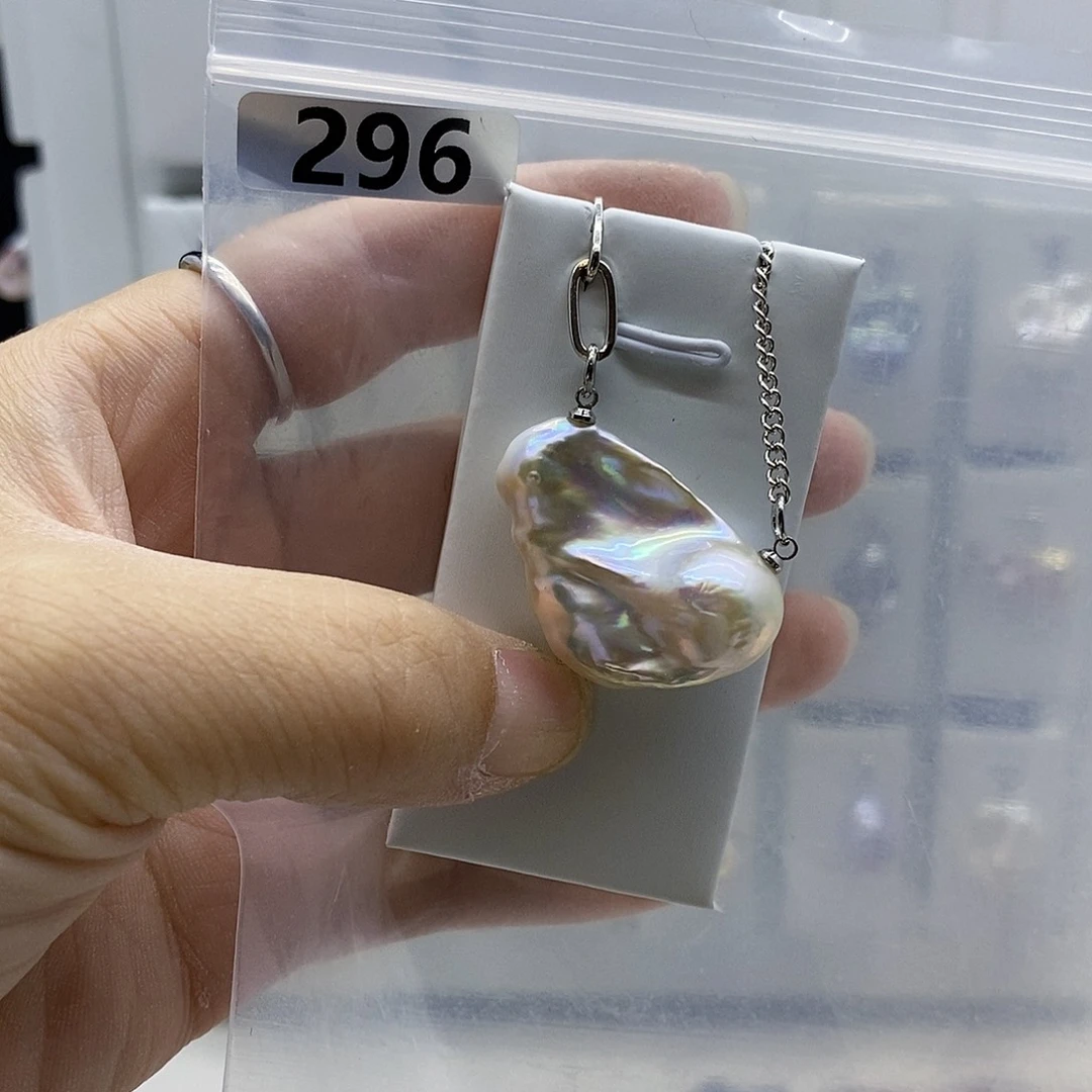 颈饰合金淡水珍珠
