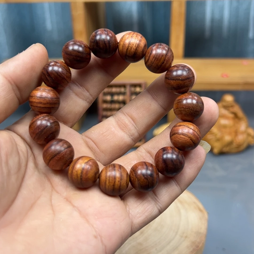 木海南黄花梨手串1.5新料