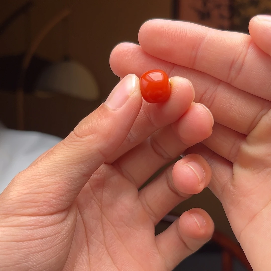 南红玛瑙吊坠(不含链)未镶嵌南红单珠