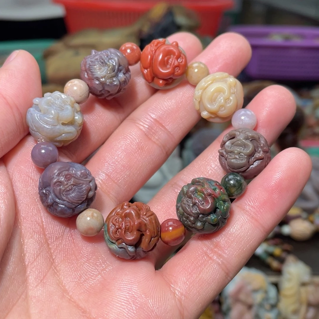 石英质玉未镶嵌手链