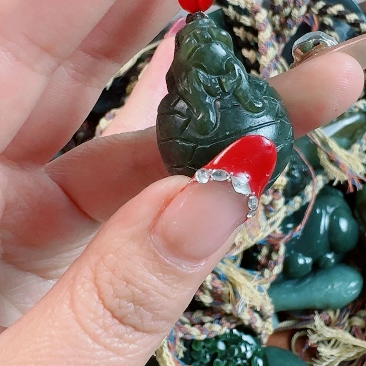 和田玉把件未镶嵌