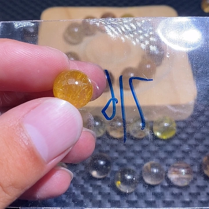 (***)未镶嵌手链发晶天然水晶手串