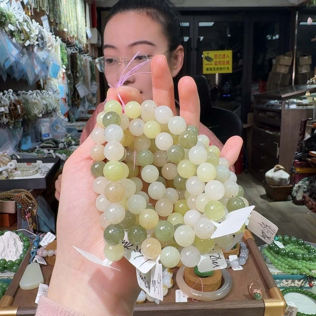 和田玉未镶嵌手链拍一发一多样性发货