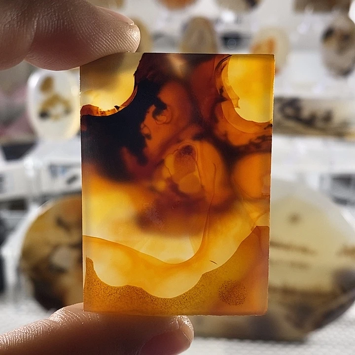 信***春玛瑙/玉髓未镶嵌颈饰