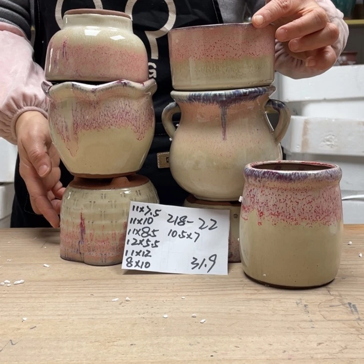 紫砂花盆多肉花盆微瑕22