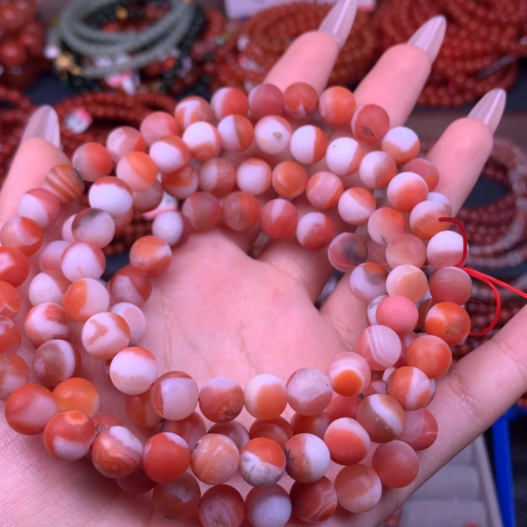 未镶嵌手链南红玛瑙15号卡8.8