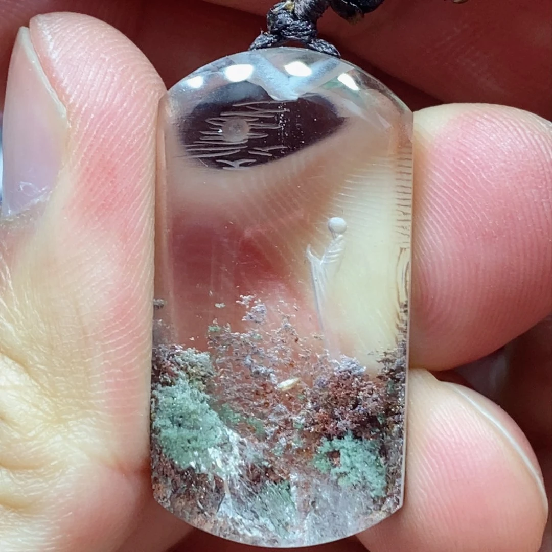 水晶吊坠(不含链)未镶嵌