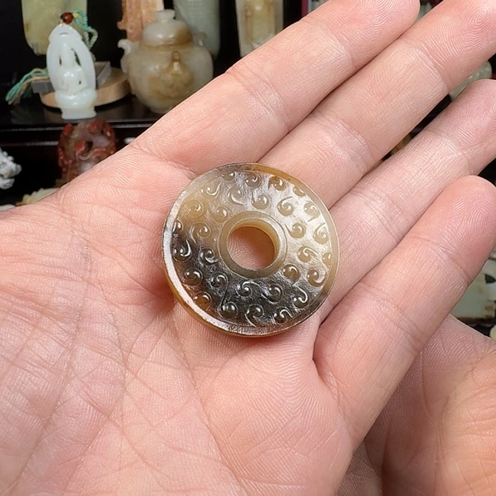 和田玉（糖玉）未镶嵌挂件