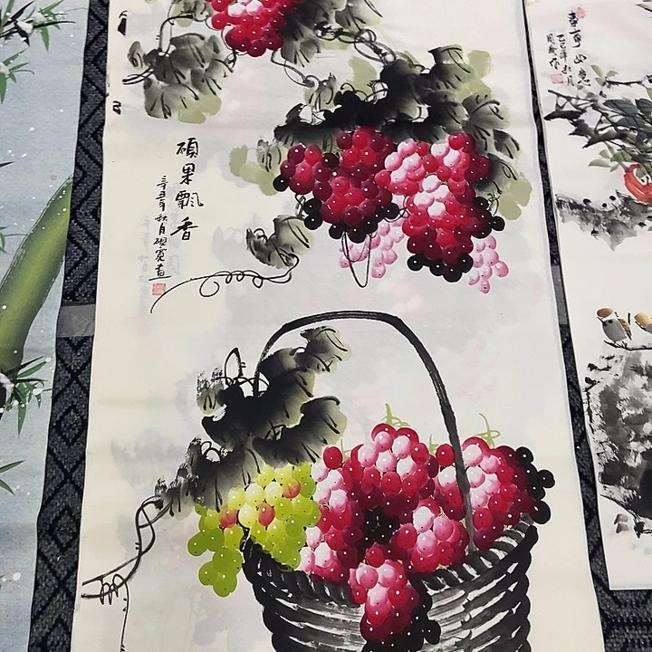 小周画廊画心作品一幅