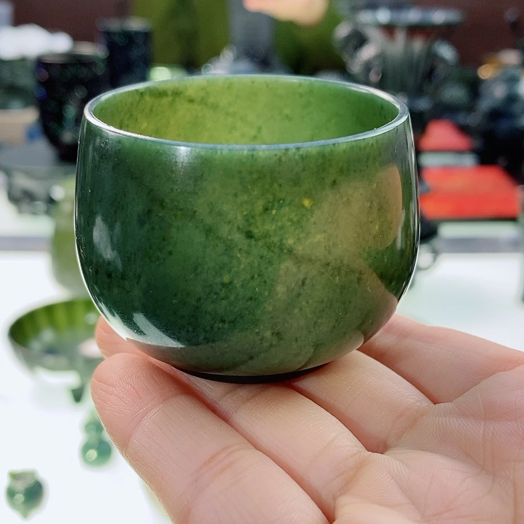 和田玉（青玉）把件未镶嵌