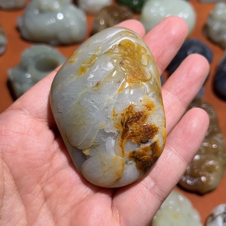 和田玉把件未镶嵌