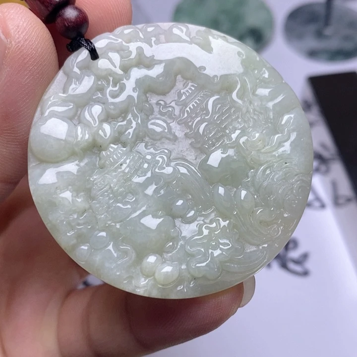 颈饰未镶嵌翡翠翡翠