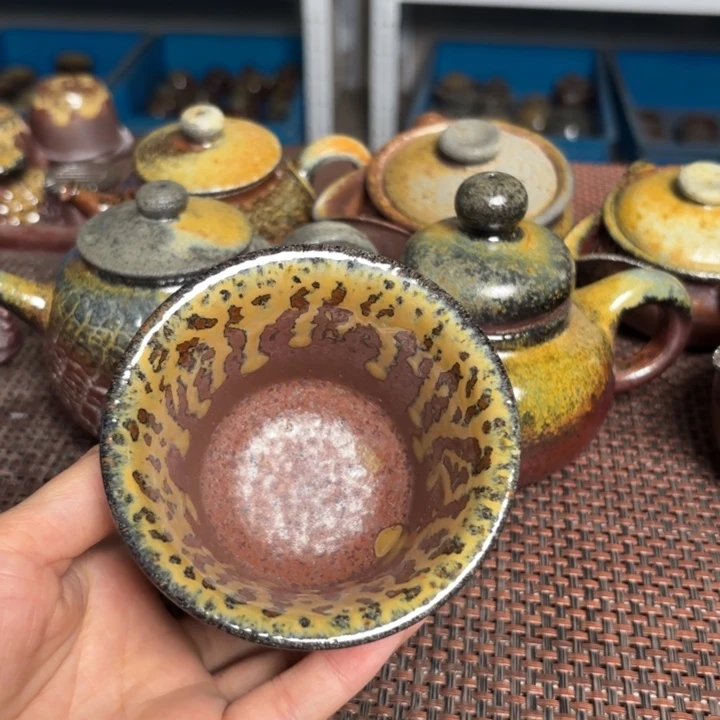 茶杯紫砂压手马蹄150