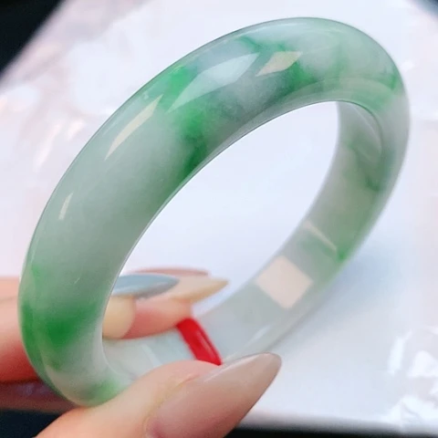 未镶嵌手镯翡翠52圈口881424