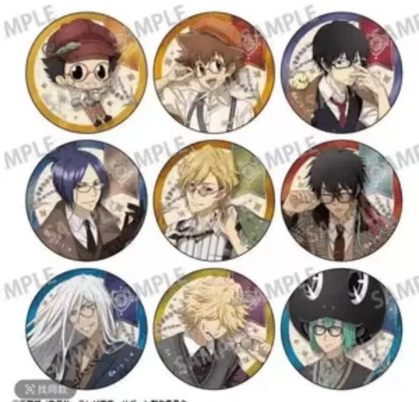 【家庭教师】英伦风新宿快闪特典 侦探烫金卡 潮玩盲盒（默认代拆）