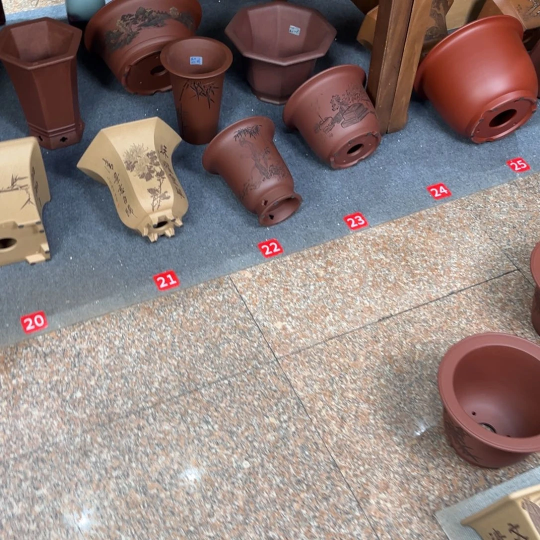 开***菜高温正宗品手工花盆