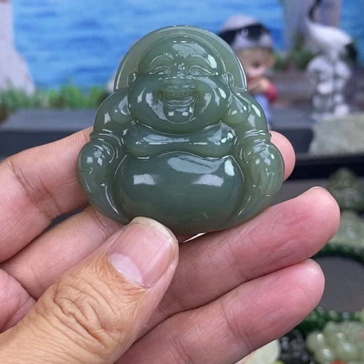 和田玉颈饰未镶嵌杜*@