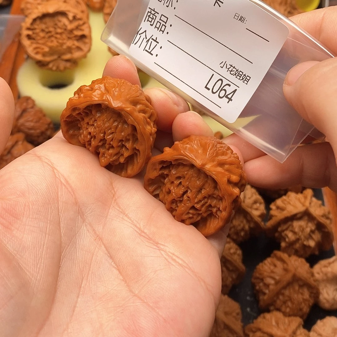 小***闲把件文玩核桃33迷你小蛇王